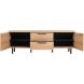 Tv-meubel Paranno 165 cm bruin