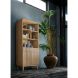 Boekenkast Arrosto eikenhout 203x90x45 cm light roast