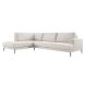 Hoekbank links Ansio beige basic comfort