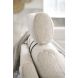 Hoekbank rechts Ansio pocket-visco zitting beige