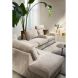 Hoekbank links Licato taupe relaxfunctie excellent comfort hocker