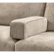 Hoekbank rechts Licato taupe relaxfunctie excellent comfort hocker
