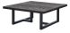 Salontafel Vinito 95x95 eiken fineer zwart