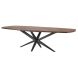 Uitschuifbare eettafel Mascaro 220/280x120 cm Deens ovaal