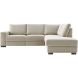 Hoekbank rechts Florance HR koudschuim zandbeige relaxfunctie