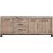 Dressoir Hevano (207 cm) eikenhout moose