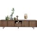 Tv-meubel Calvo 205 cm bruin