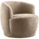 Draaifauteuil Fiumi taupe