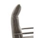 Relaxfauteuil Seduto elektrisch microleder donkergrijs