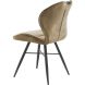 Eetkamerstoel Castione velvet bruin