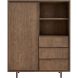 Opbergkast Calvo 143x115x045 cm bruin