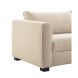 Hoekbank rechts Licato naturel relaxfunctie premium comfort