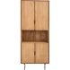 Boekenkast Aska (80 Cm) teak naturel brushed