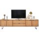 Tv-meubel Aska (234 Cm) teak naturel brushed