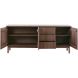 Dressoir Arrosto eikenhout 76x180x45 cm Dark Roast