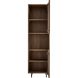 Opbergkast Calvo 202x060x040 cm bruin