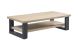 Salontafel Verato eikenhout 140x70 cm rechthoekig naturel grey