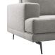 Hoekbank links Acante grijs basic comfort