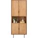 Boekenkast Aska (80 Cm) teak naturel brushed