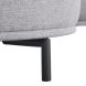 Hoekbank rechts Pantini lichtgrijs premium comfort