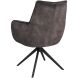Eetkamerstoel Dordona draaibaar velvet antraciet