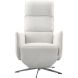 Relaxfauteuil Moio verstelbare rug en voetensteun M lichtgrijs