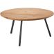 Salontafel Romaro teakhout 75 cm rond mix rough