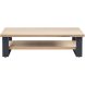 Salontafel Verato eikenhout 140x70 cm rechthoekig naturel grey