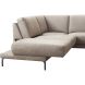 Hoekbank links Moscato traagschuim beige relaxfunctie