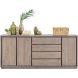 Dressoir Lavio (203 cm) eiken slate