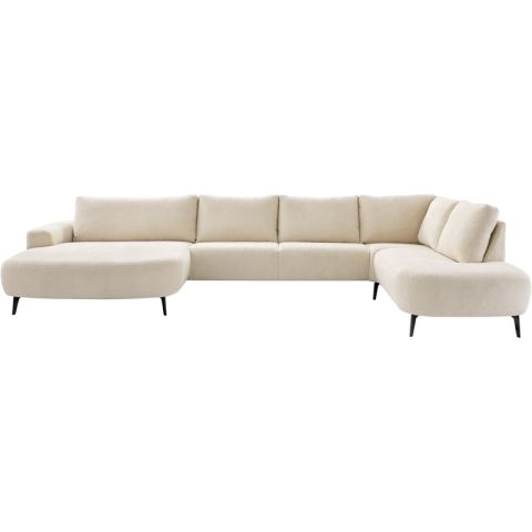 Hoekbank rechts Davanti HR-zitting beige