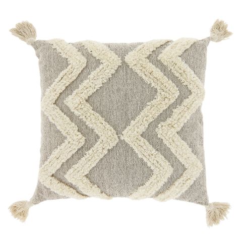 Sierkussen Banchette taupe