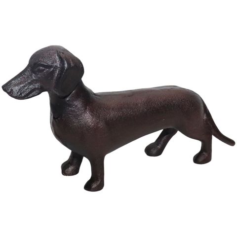 Decoratiebeeld Trebbia hond zwart