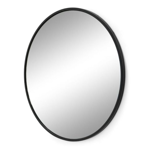 Spiegel Montala rond 60 cm zwart