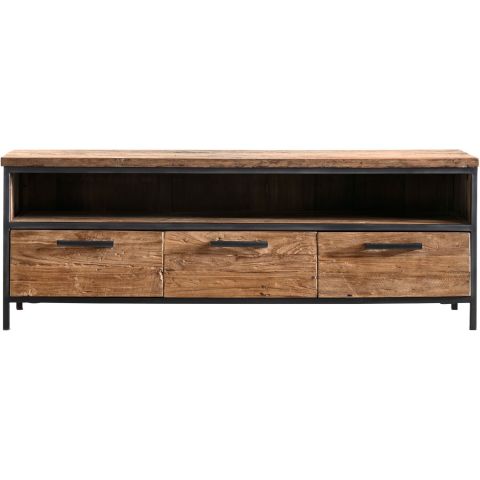 TV-meubel Romaro (147 Cm) teakhout mix rough