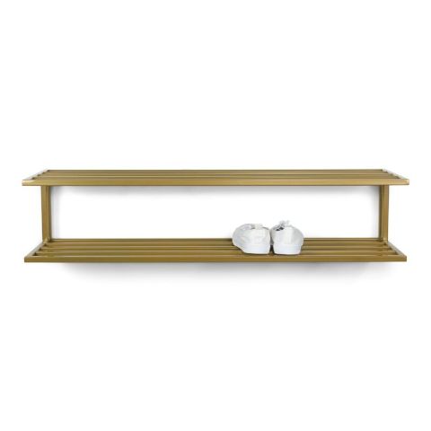 Schoenenrek Indra messing glans