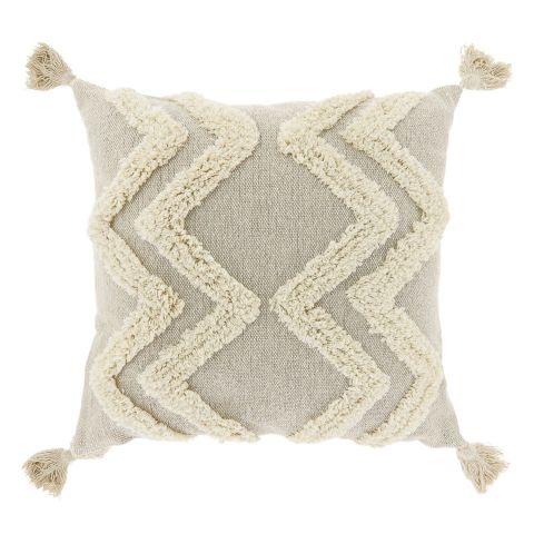 Sierkussen Banchette grijs