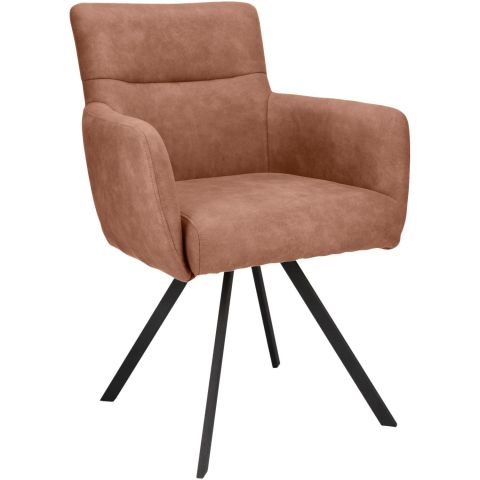 Eetkamerstoel Cassina microvezel bruin