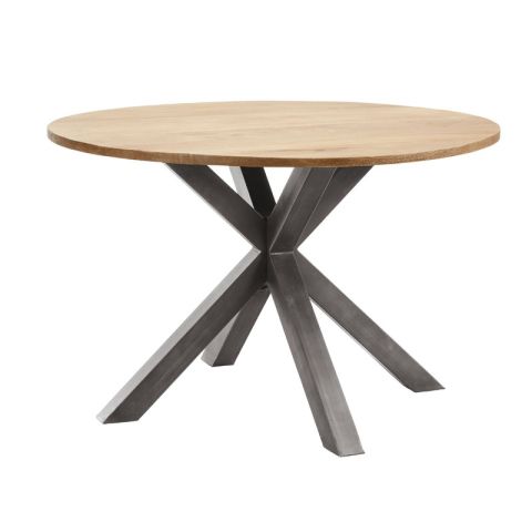Eettafel Mesola mangohout 140 cm rond natural