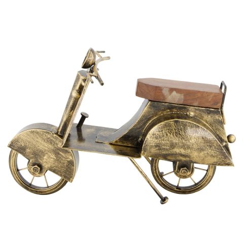 Ornament Trissino scooter goud