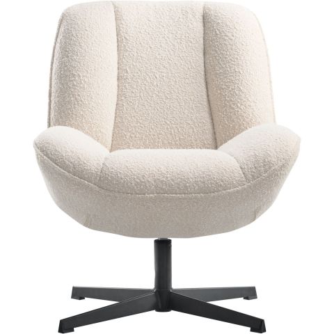 Draaifauteuil Fortenza ecru