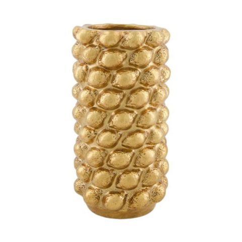 Gouden citroen vaas Finio M