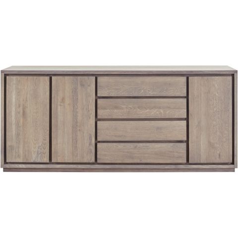 Dressoir Lavio (203 cm) eiken slate