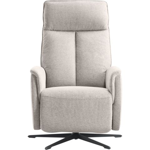 Relaxfauteuil Assele elektrisch lichtgrijs