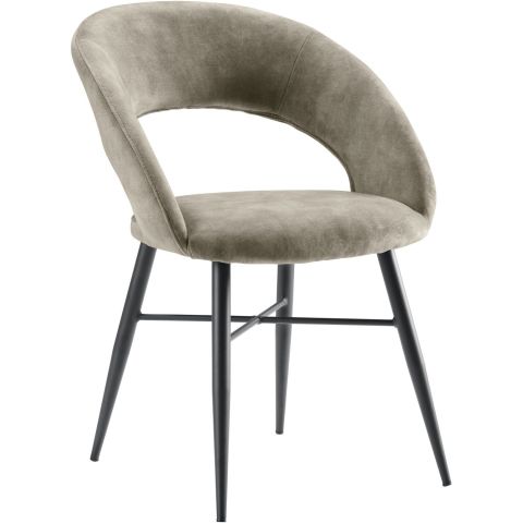 Eetkamerstoel Marasino velvet beige