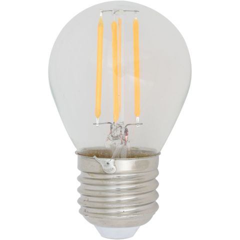 E27 Ledlamp Luce helder 4 Watt 4,5 cm kogel