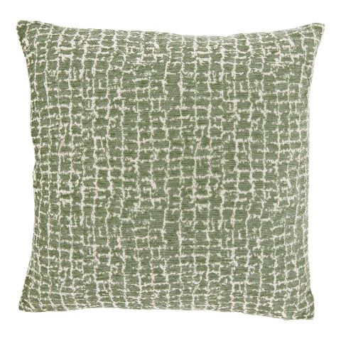 Sierkussen Baschi 45x45cm groen gestreept