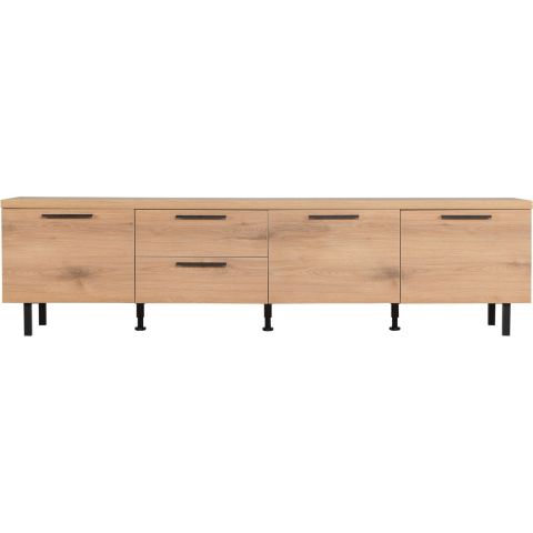 Tv-meubel Paranno 220 cm bruin