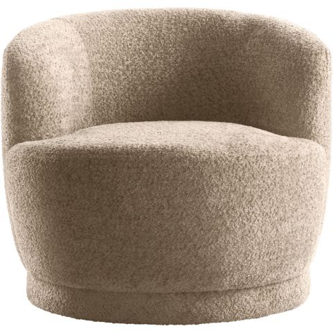 Draaifauteuil Fiumi taupe