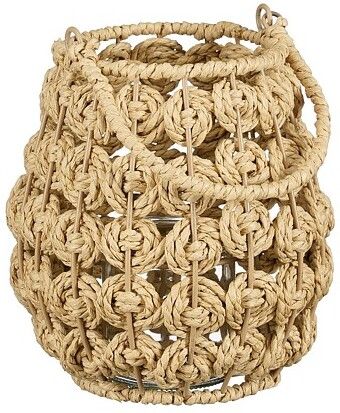 Windlicht Novellara bruin small